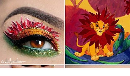 Бразилски уметник за шминка се инспирира од Дизни цртаните филмови