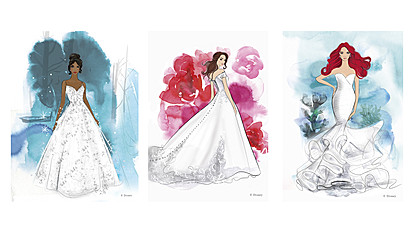 Колекција венчаници на Дизни во стилот на вашите омилени принцези